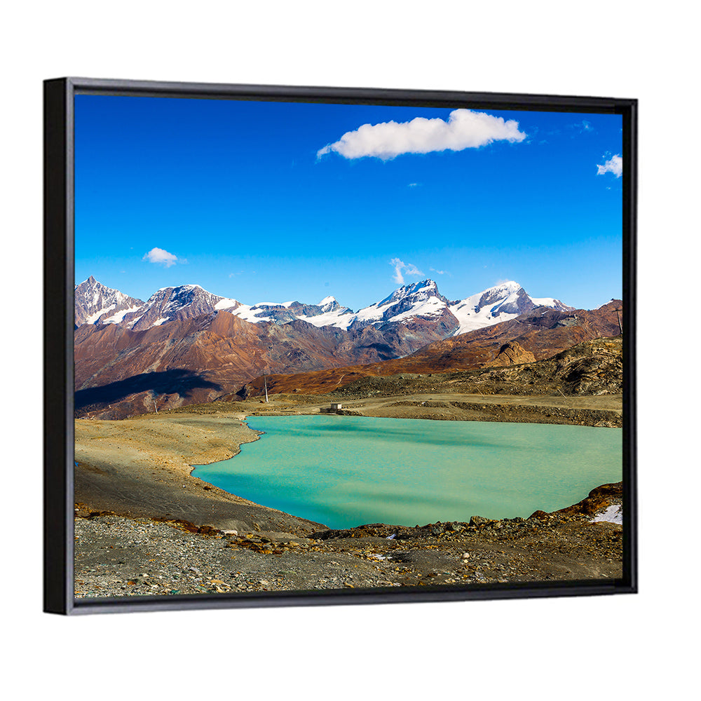 Turquoise Alpine Lake, Switzerland Wall Art