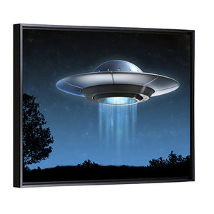 Alien Spaceship Wall Art