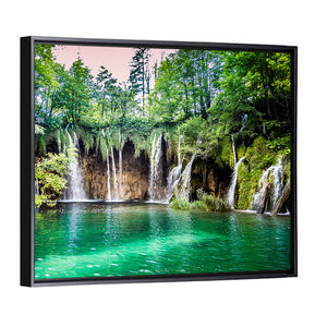 Waterfalls In Plitvice Lakes Wall Art