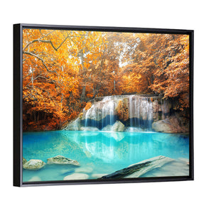 Erawan Waterfall National Park Kanjanaburi Wall Art