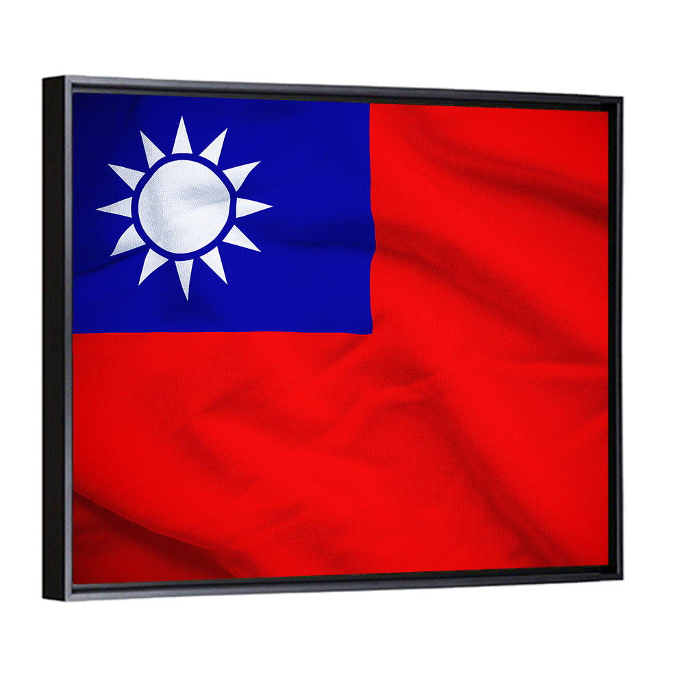 Taiwan National Flag Wall Art