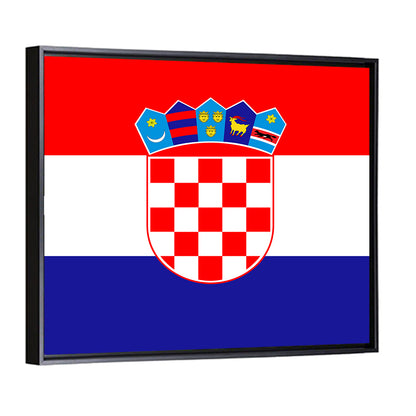 Flag Of Croatia Wall Art