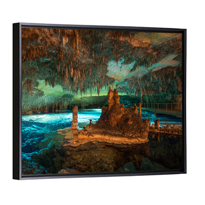 Dragon Caves Lake On Majorca Wall Art