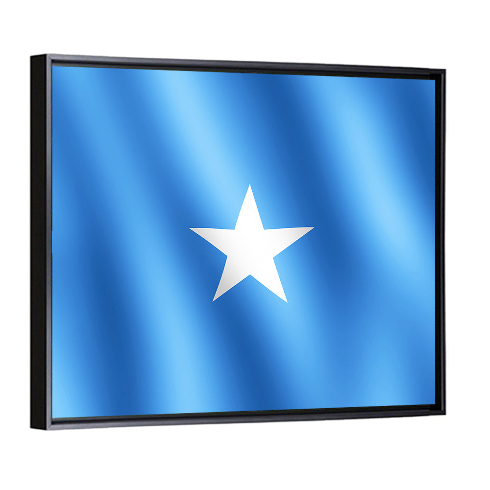 Somalia Flag with Five-pointed Star Wall Art