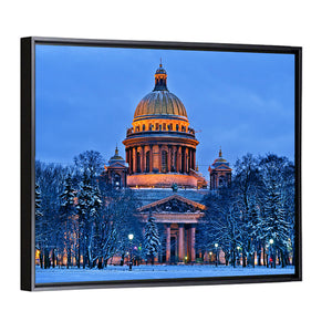 St Isaac Cathedral In Saint Petersburg Wall Art