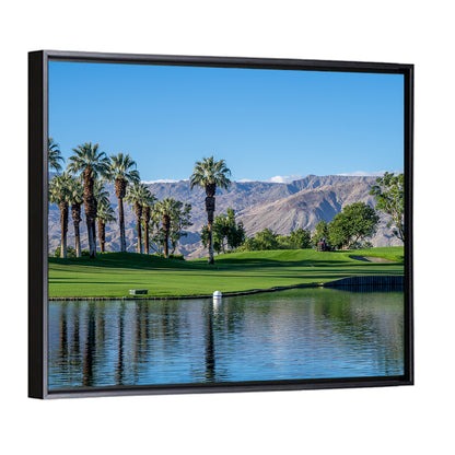 Golf Course In Palm Desert California Wall Art