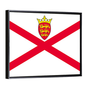 Flag Of Jersey Wall Art