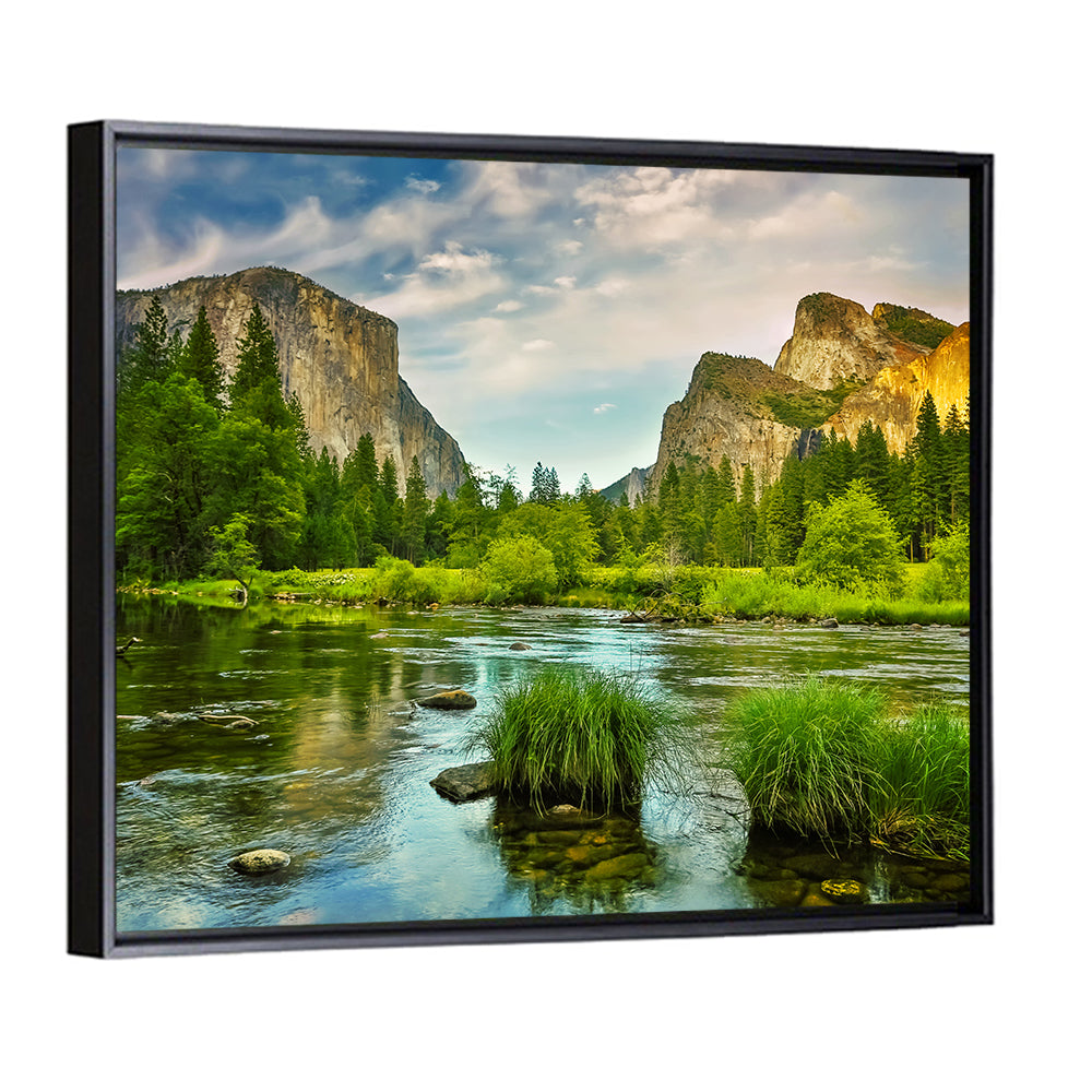 Yosemite Valley River Wall Art