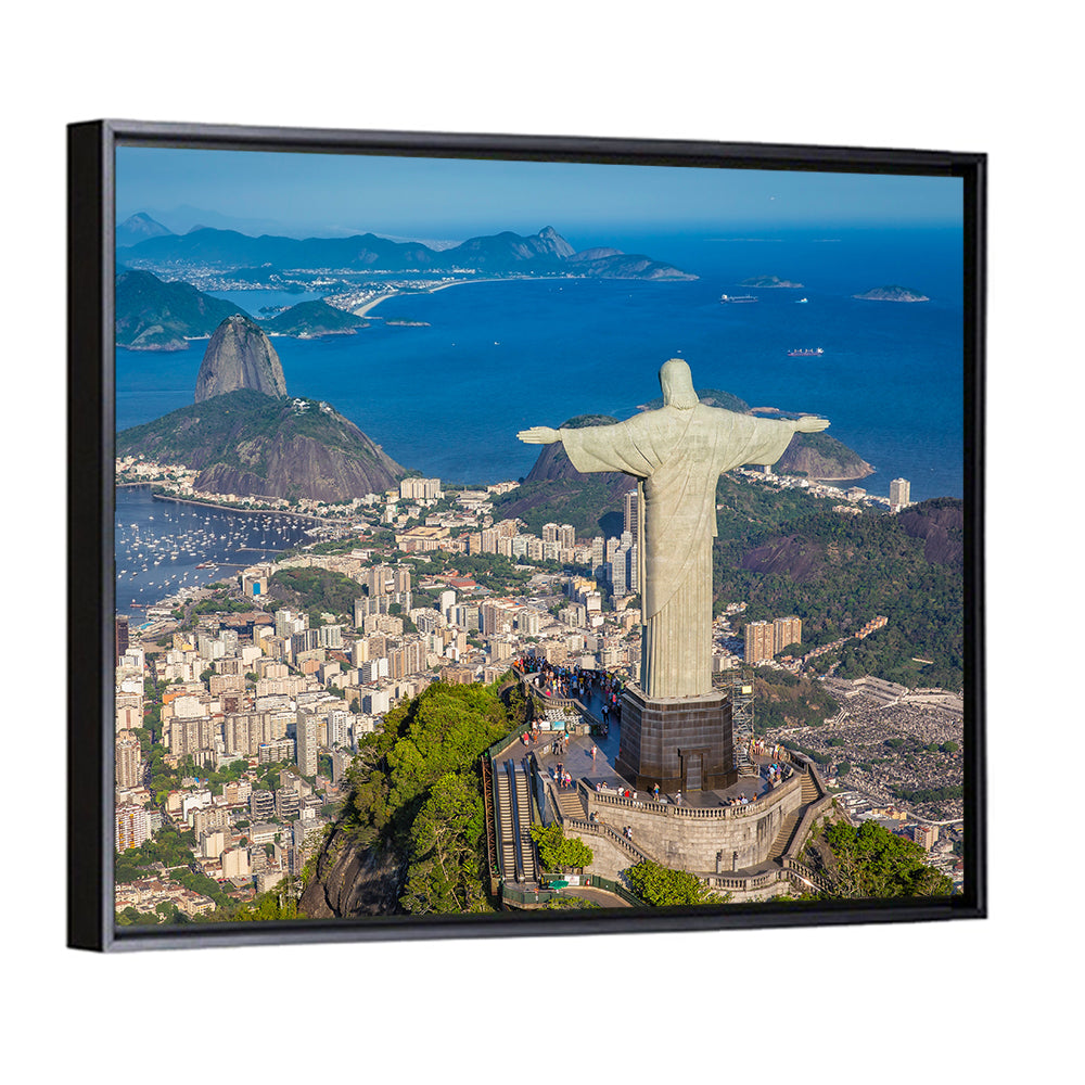 Botafogo Bay with Sugarloaf Mountain Wall Art