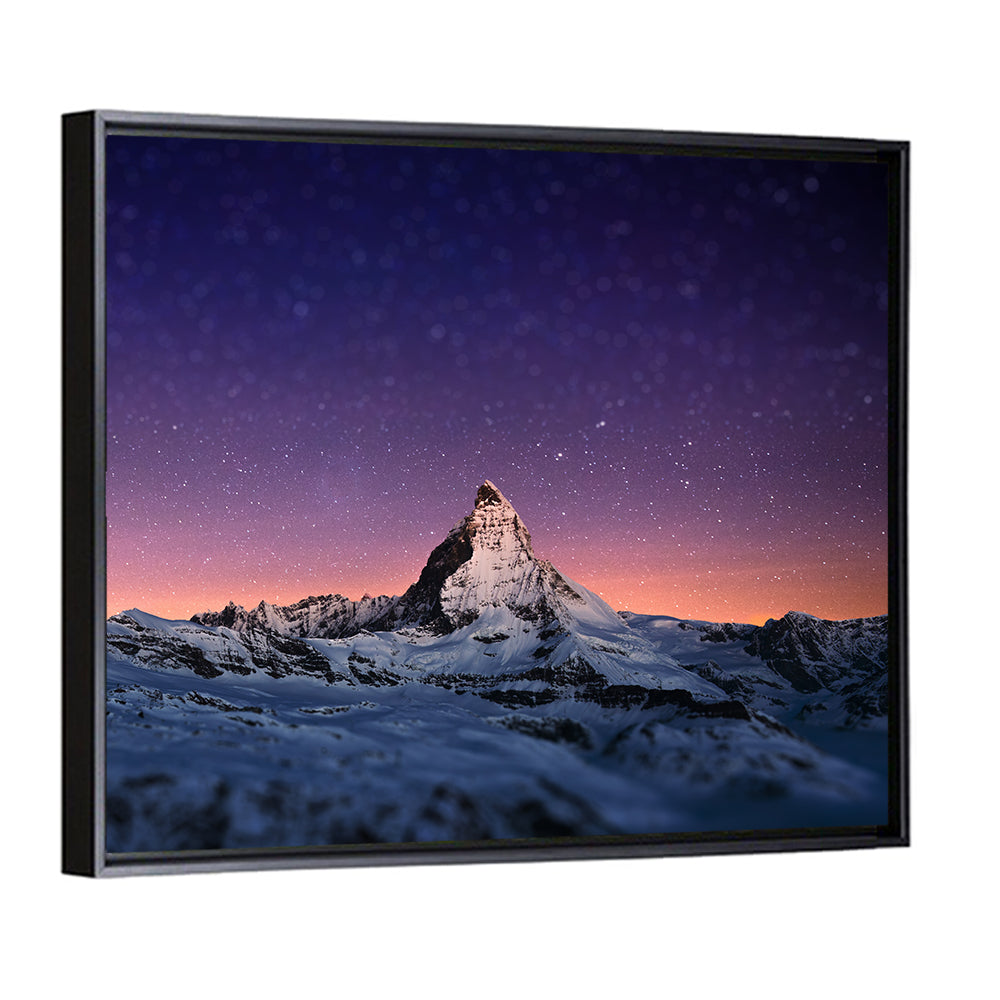 Matterhorn Nightscape Wall Art