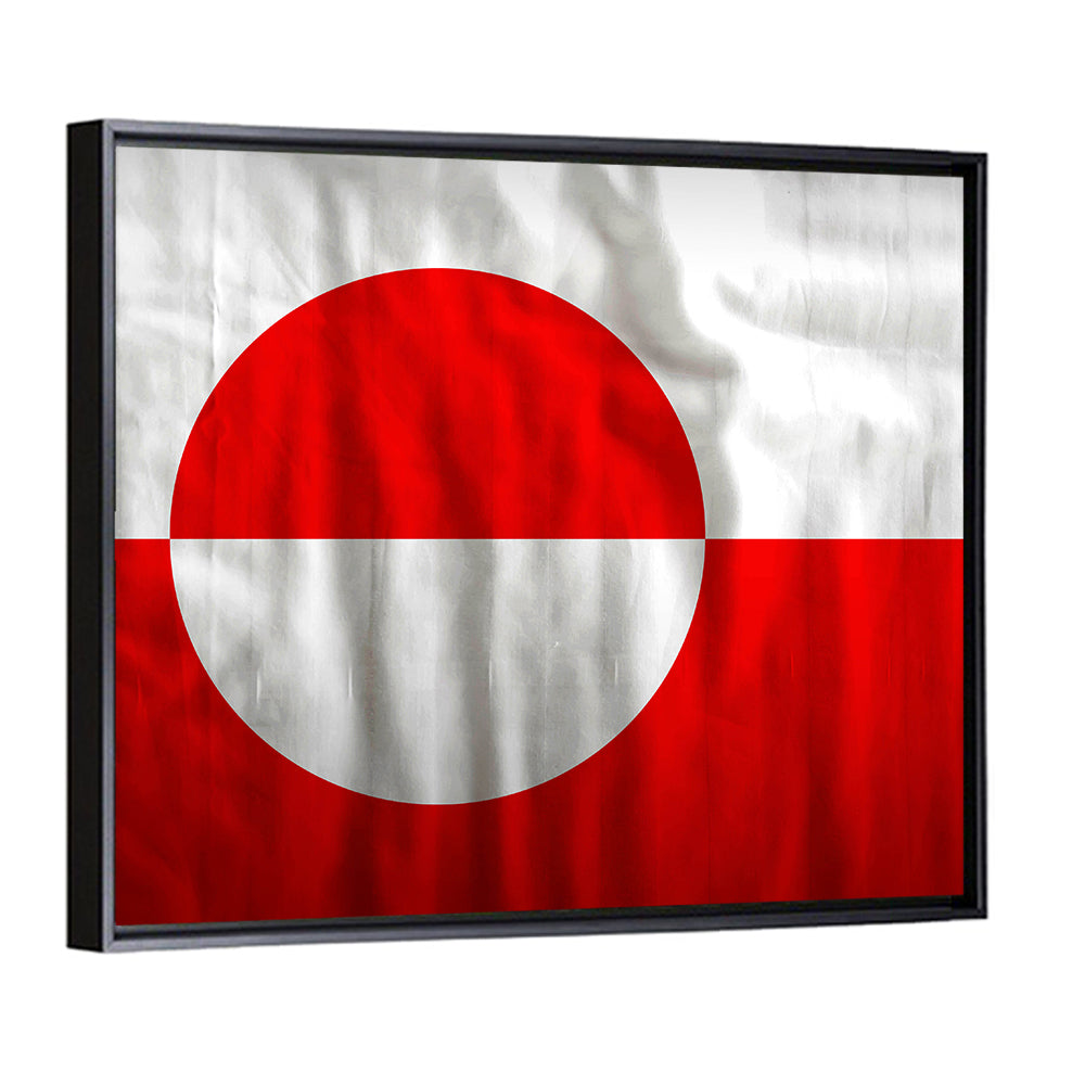 Greenland Flag Wall Art