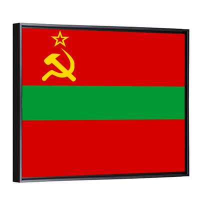 Flag Of Transnistria Wall Art