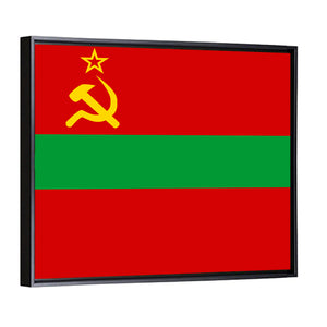 Flag Of Transnistria Wall Art