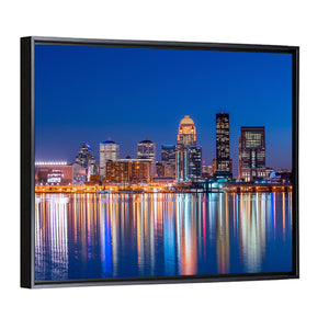 Skyline Downtown Louisville In Kentucky Wall Art