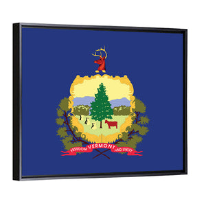 Flag Of Vermont Wall Art