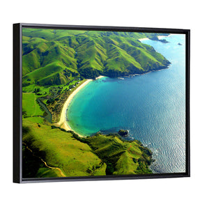 Taupo Bay In New Zealand Wall Art