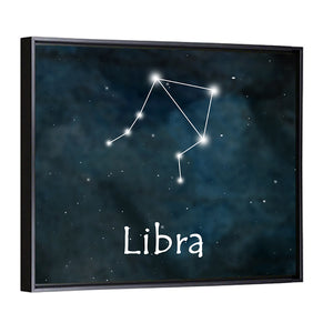 Libra Horoscope Constellation Wall Art