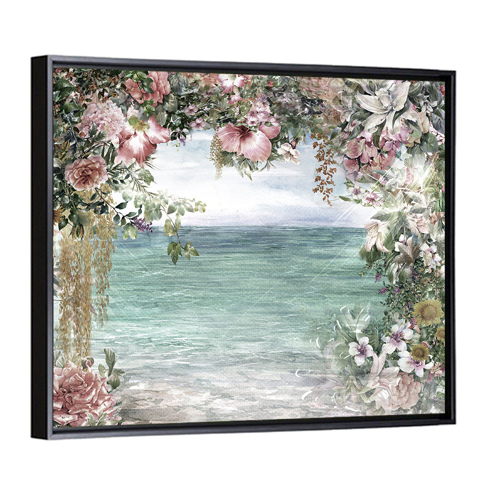 Flowers Watercolor Abstract Wall Art