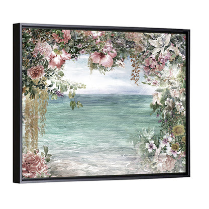 Flowers Watercolor Abstract Wall Art