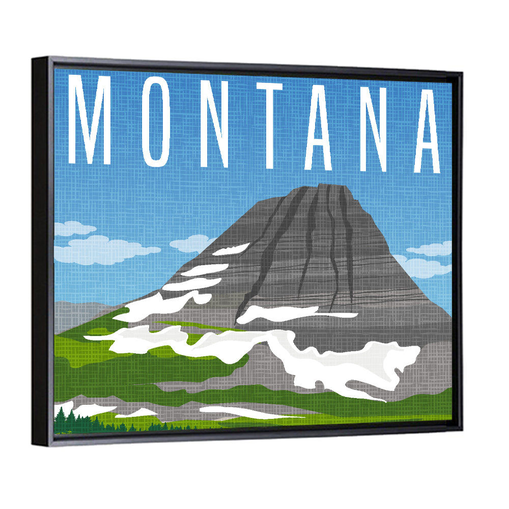 Montana Mountain Wall Art