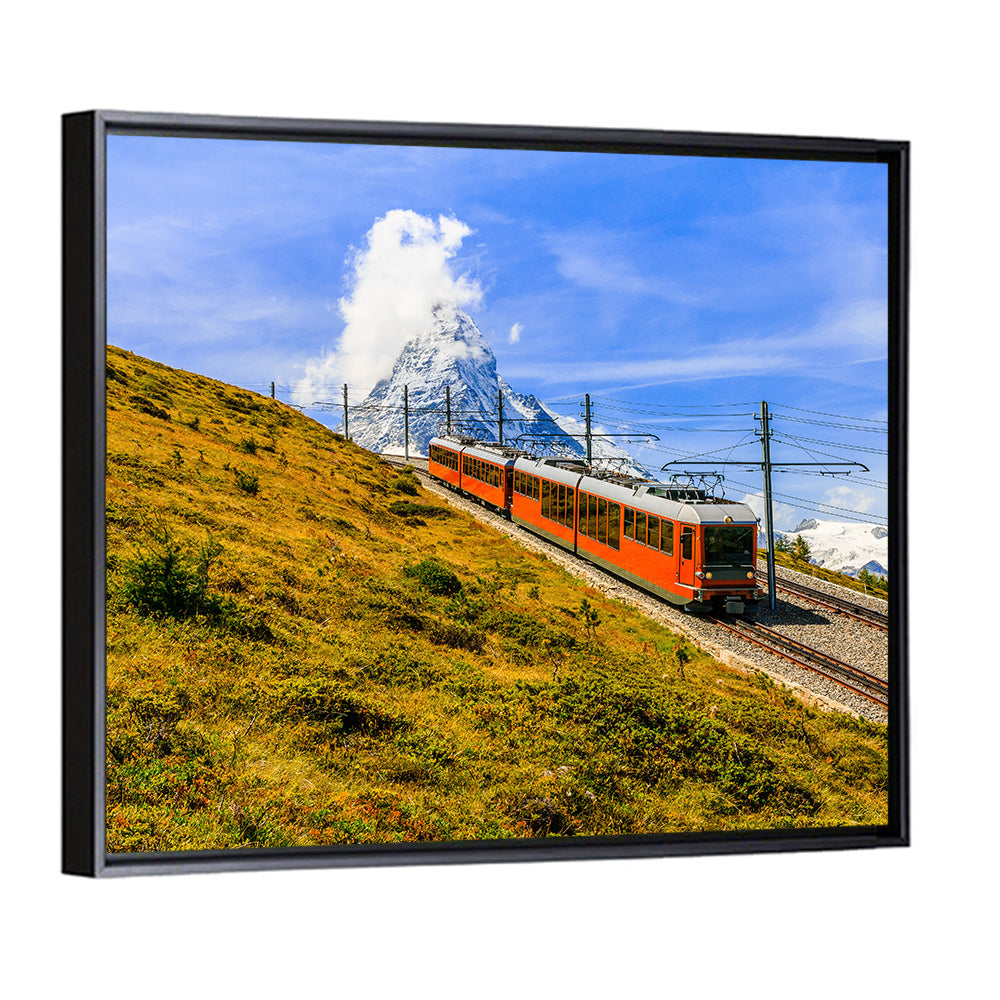 Gornergrat Railway at Zermatt Wall Art
