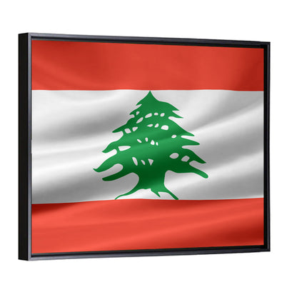 Flag Of Lebanon Wall Art