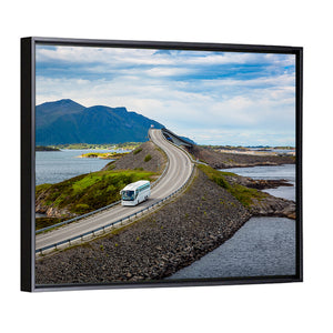 Atlantic Ocean Road In Norway Wall Art