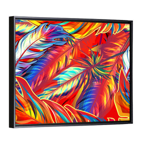 Exotic Feather Wall Art