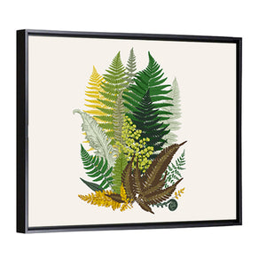 Leaver Ferns Composition Wall Art