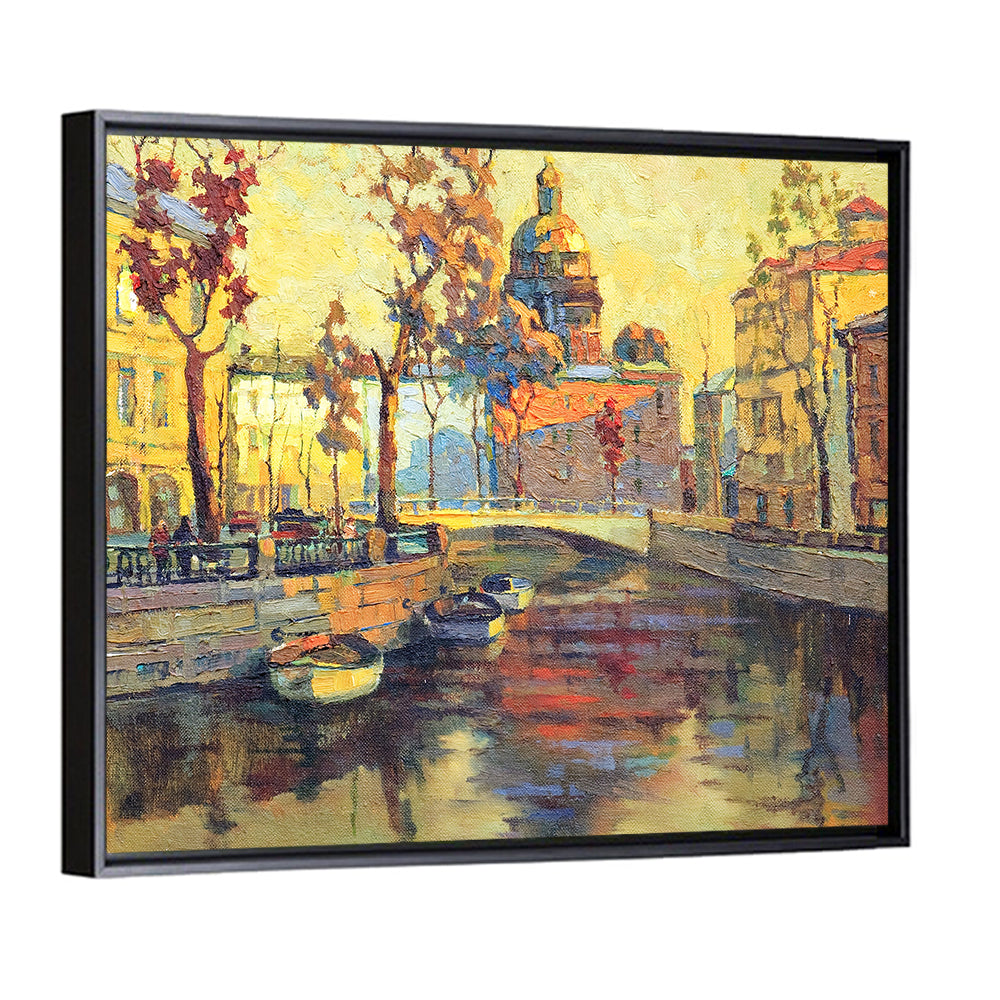 St-Petersburg Old Street Artwork Wall Art