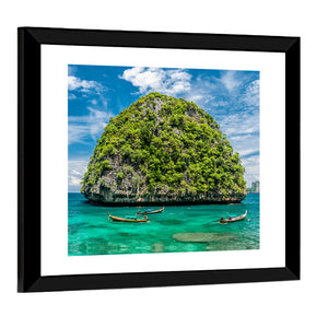 Rocky Island In Thailand Wall Art