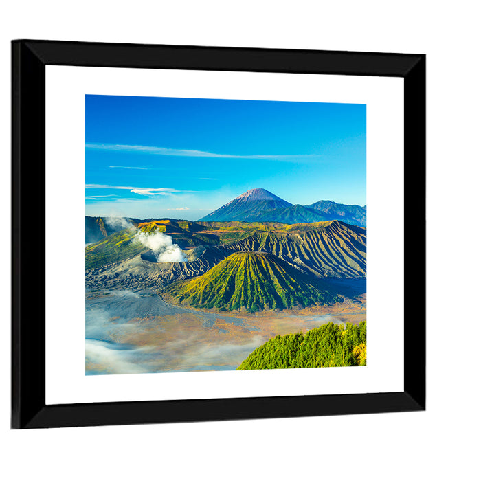 Mount Bromo at Sunrise Wall Art as a framed print