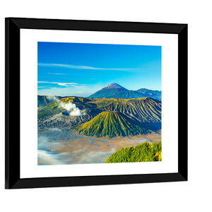 Mount Bromo During Sunrise Wall Art