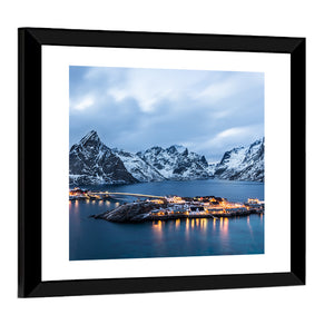 Lofoten Island At Blue Hour Wall Art