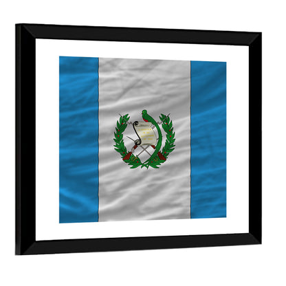 National Flag Of Guatemala Wall Art