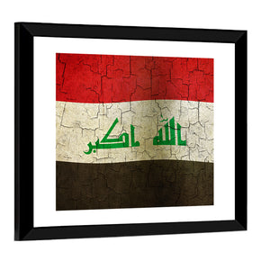 Flag Of Iraq Wall Art