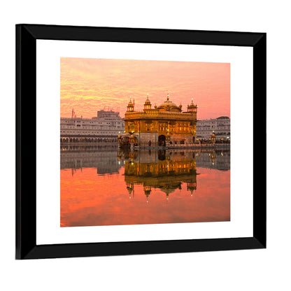 Golden Temple In Amritsar Wall Art