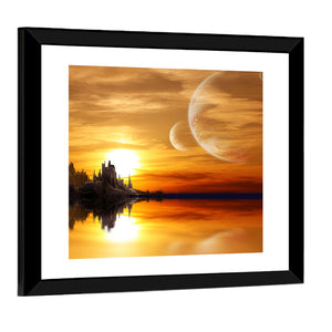 Fantasy Planet Wall Art