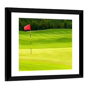 Golf Day View Wall Art