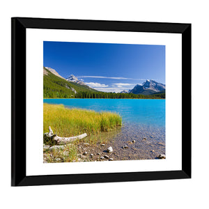 Lake In Jasper National Park Wall Art