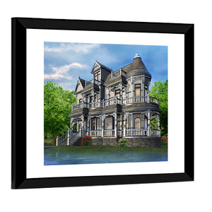 Victorian House Wall Art