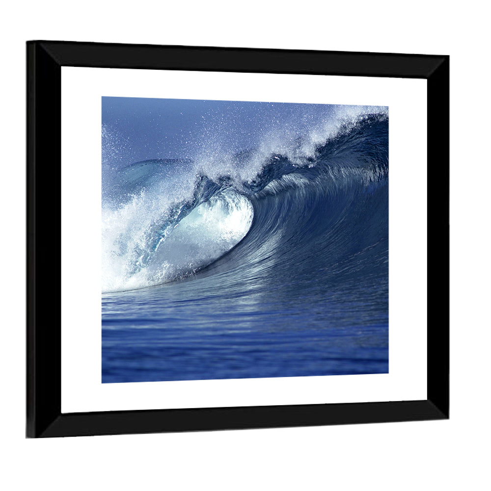 Fiji Wave Close-up Wall Art