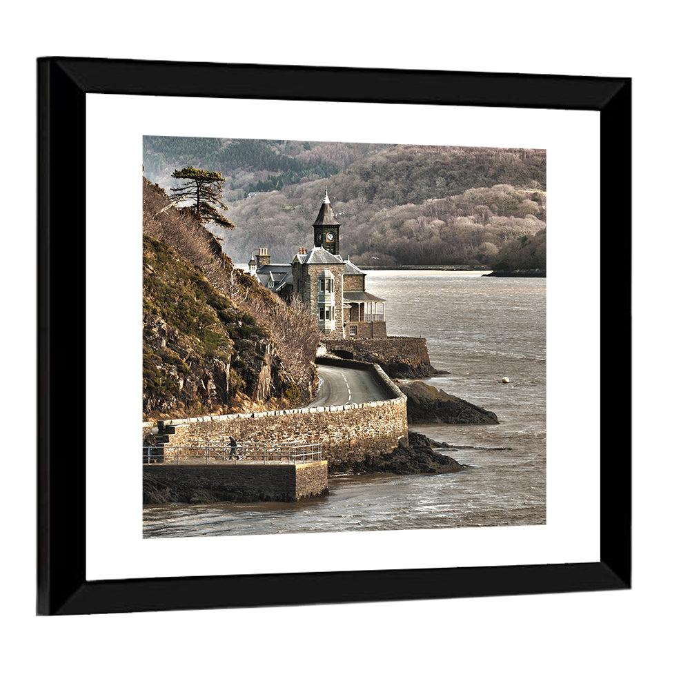 Barmouth Castle Storm Wall Art