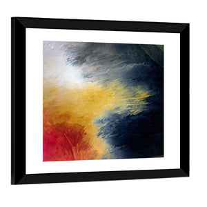 Oil Solar Flare Artwork Wall Art