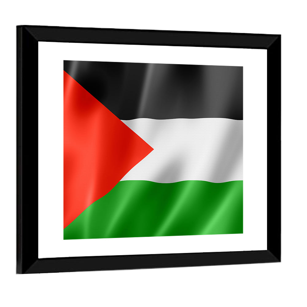 Palestine Flag Graphic Wall Art