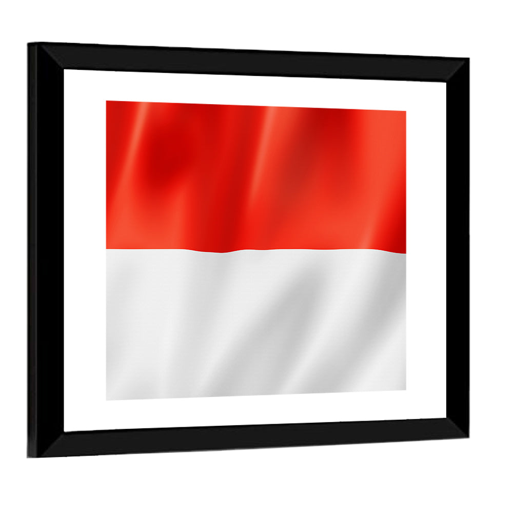 Flag Of Indonesia Wall Art