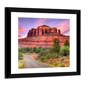 Scenic Drive Through Sedona Wall Art