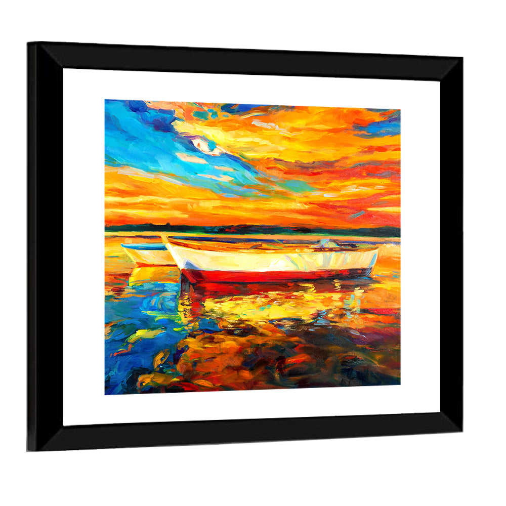 Boat & Sea Artwork Wall Art