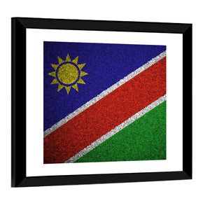 Flag Of Namibia Wall Art