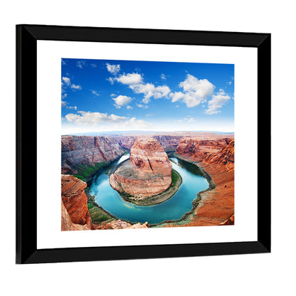 Horse Shoe Bend In Arizona Wall Art